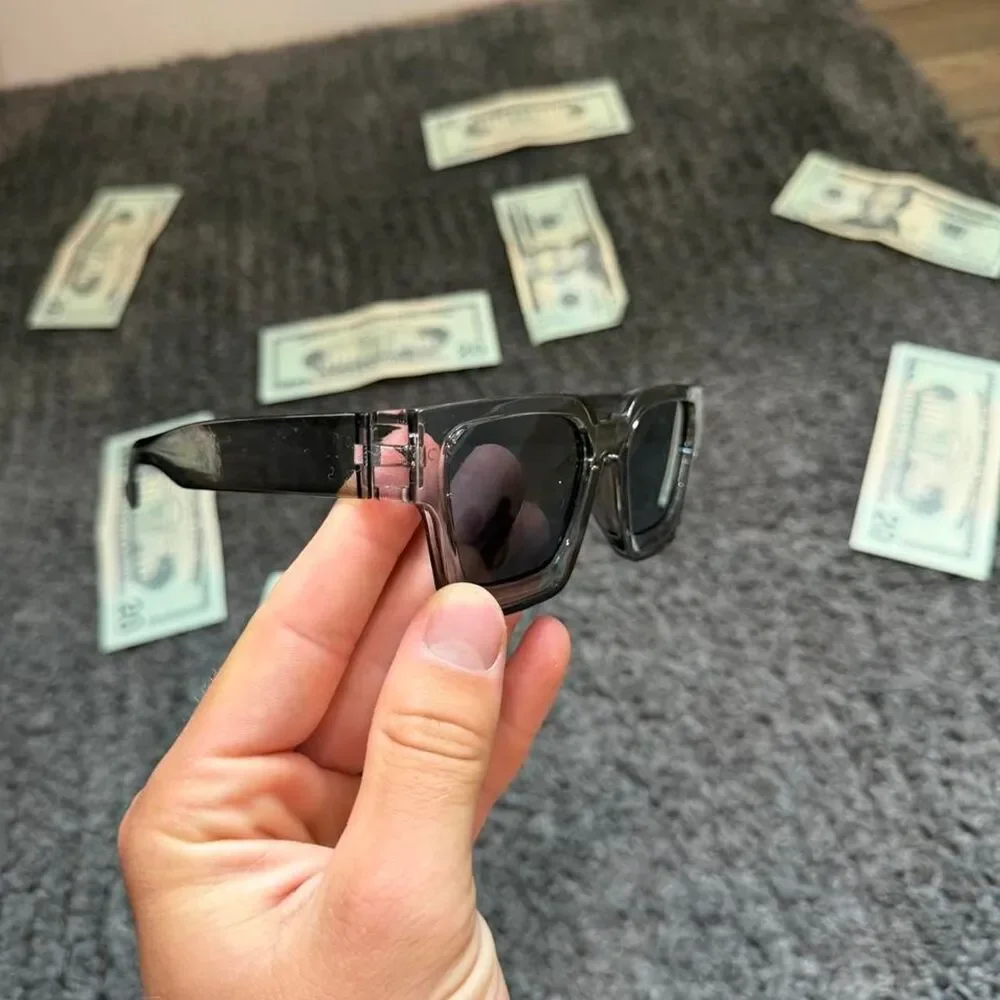 Unbranded Men's Black and Brown Sunglasses
